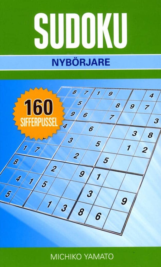Yamato, Michiko | Sudoku Nybörjare Grön