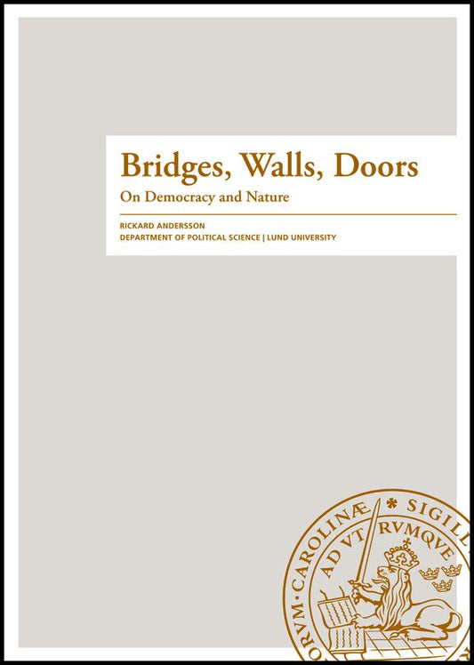 Andersson, Rickard | Bridges, Walls, Doors