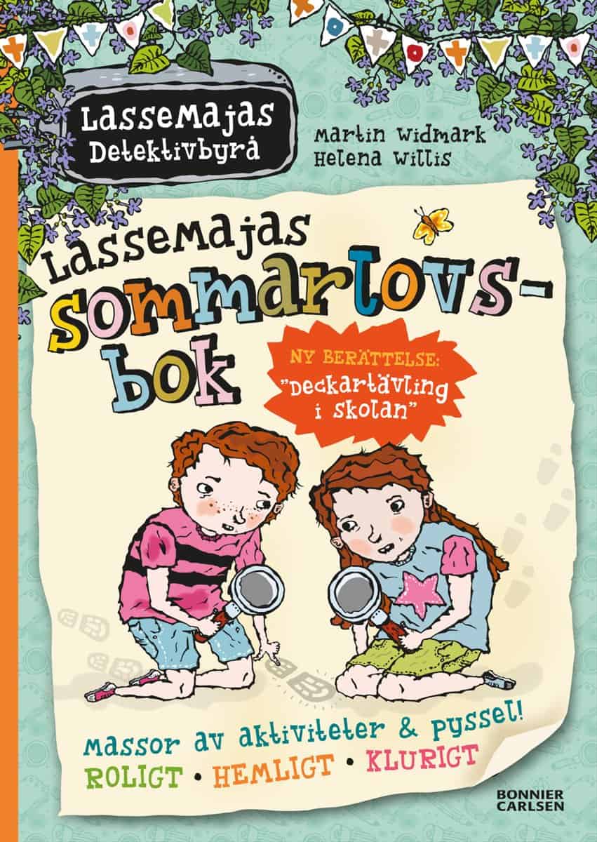 Widmark, Martin | LasseMajas sommarlovsbok. Deckartävling i skolan