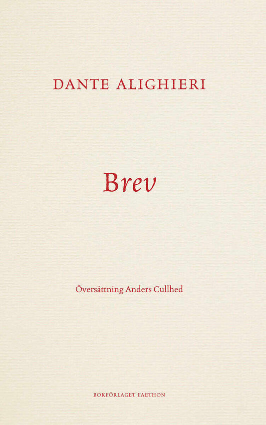 Alighieri, Dante | Brev