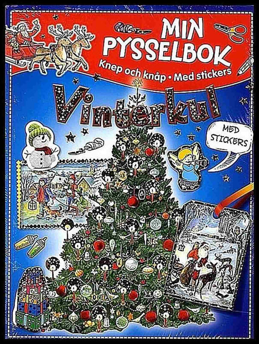 Steinfeld, Lena | Min pysselbok : Vinterkul knep och knåp Med stickers