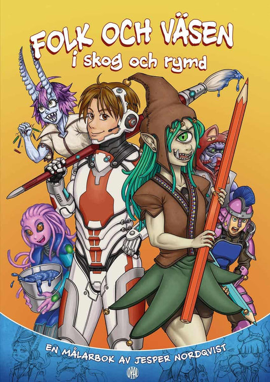 Nordqvist, Jesper | Folk och väsen i skog och rymd