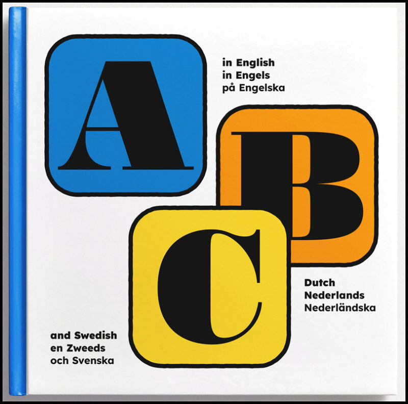 ABC in english, dutch and swedish