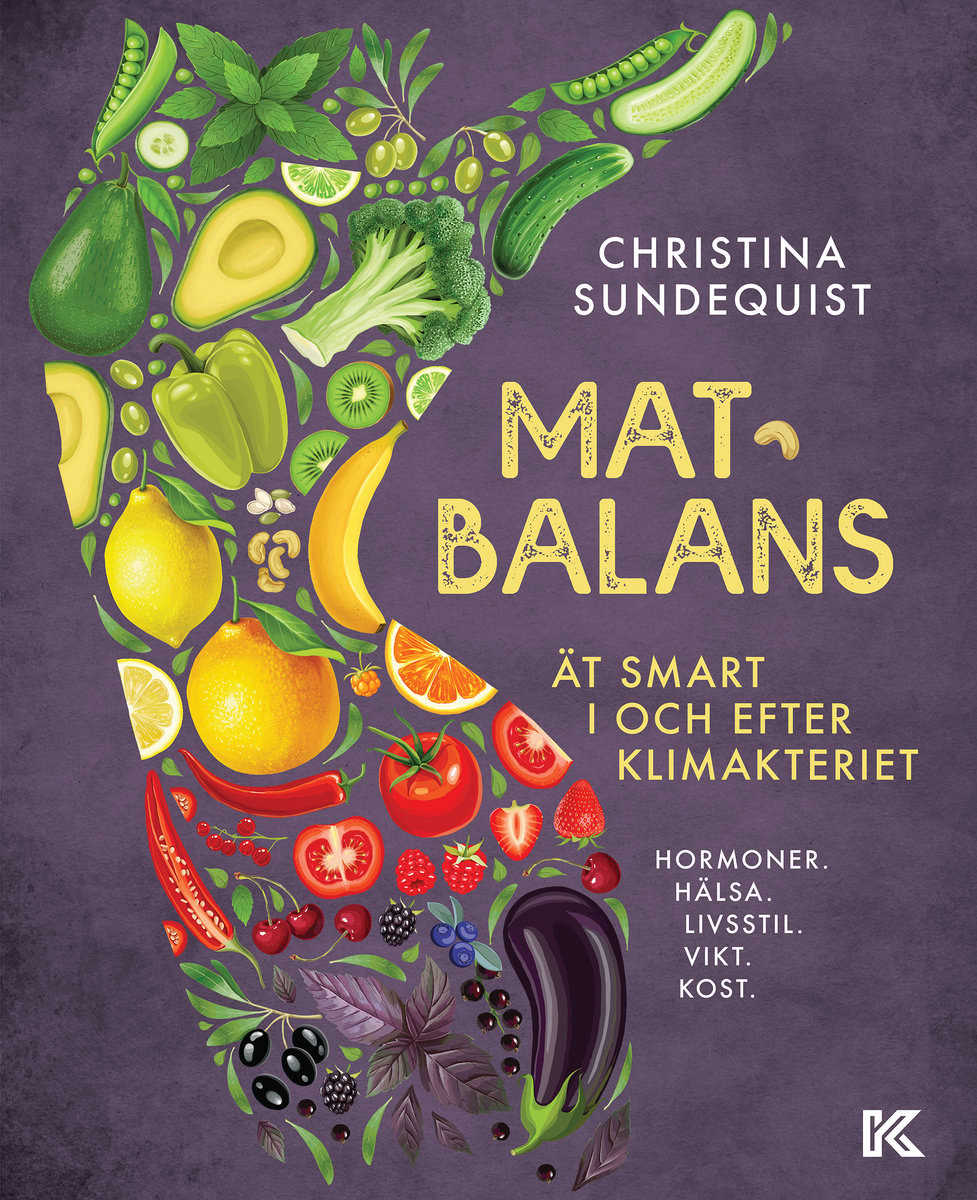 Sundequist, Christina | Matbalans : Ät smart i och efter klimakteriet - hormoner, hälsa, livsstil, vikt, kost