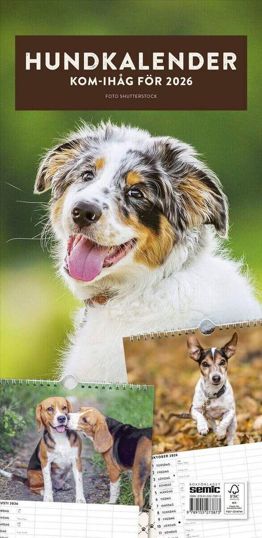 Semic, Bokförlaget | Hundkalender 2026