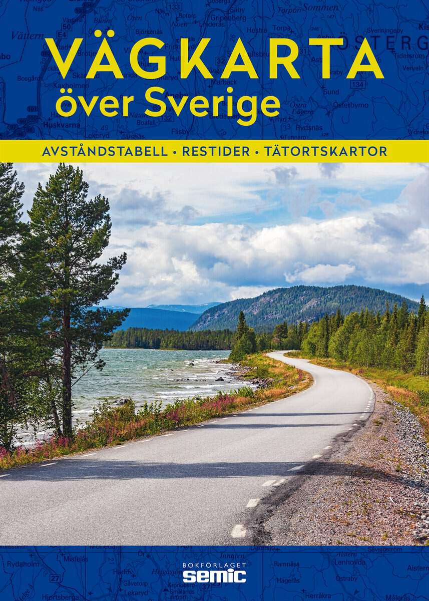 Bokförlaget Semic | Vägkarta över Sverige