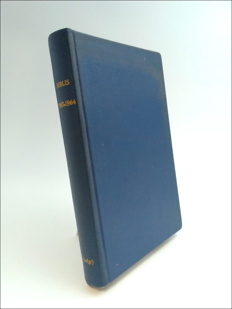 Biblis. 1963/64 : [Jugend i svensk bokkonst]