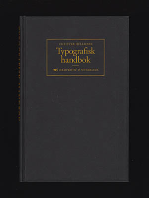 Hellmark, Christer | Typografisk handbok