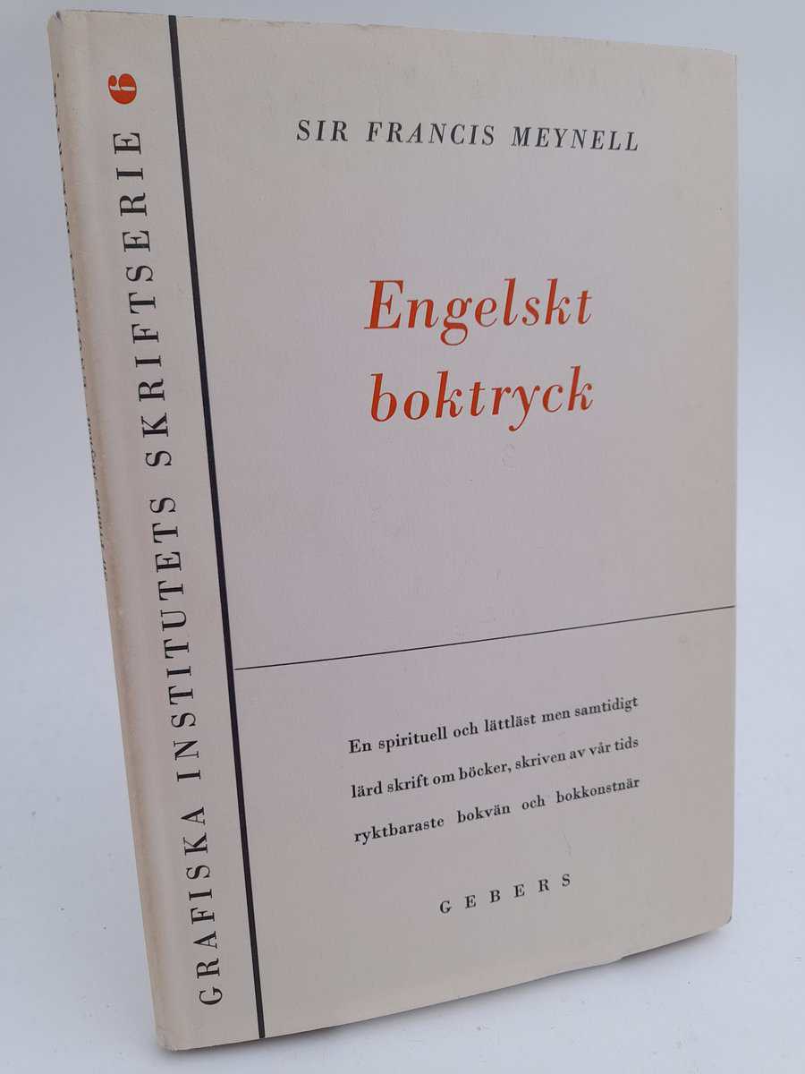 Meynell, Francis | Engelskt boktryck