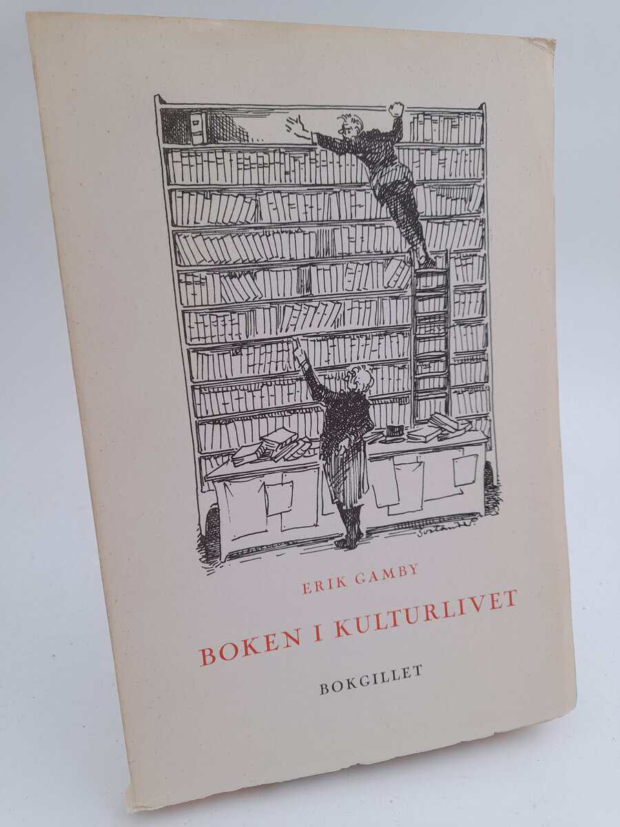 Gamby, Erik | Boken i Kulturlivet : Studier och debattinlägg