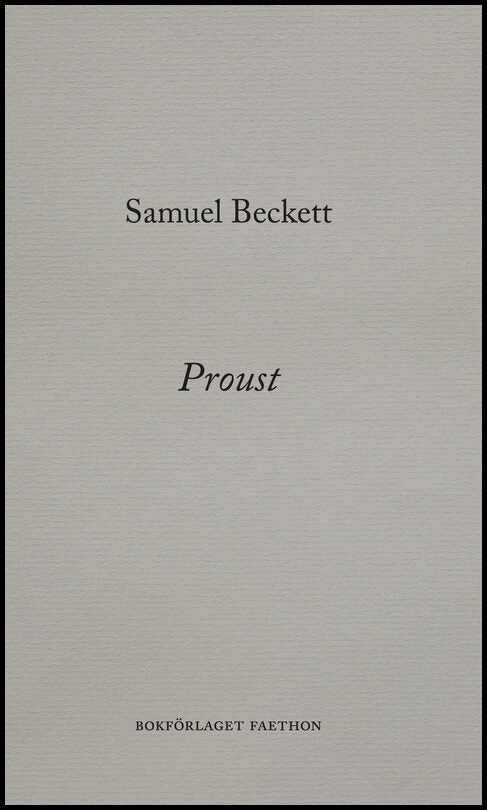 Beckett, Samuel | Proust