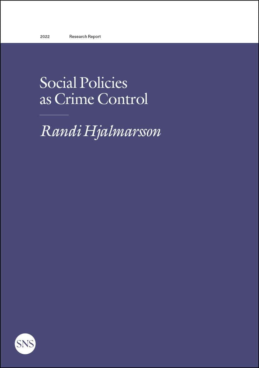 Hjalmarsson, Randi | Social policies as crime control