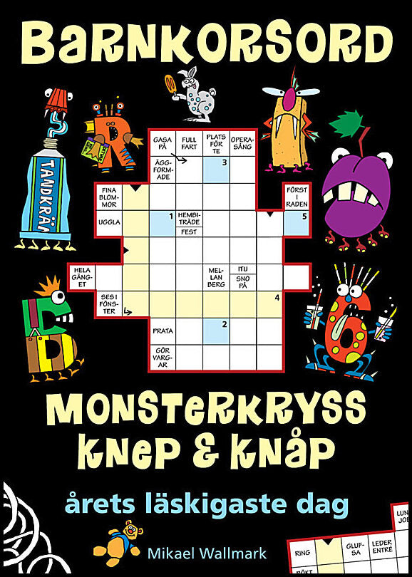 Wallmark, Mikael | Barnkorsord Monsterpyssel Knep & knåp : Årets läskigaste dag