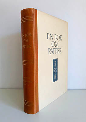 Clemensson, Gustaf  [red.] | En bok om papper : Tillägnad Carl Joh. Malmros den 23 december 1944 av Aktiebolaget Klippan...