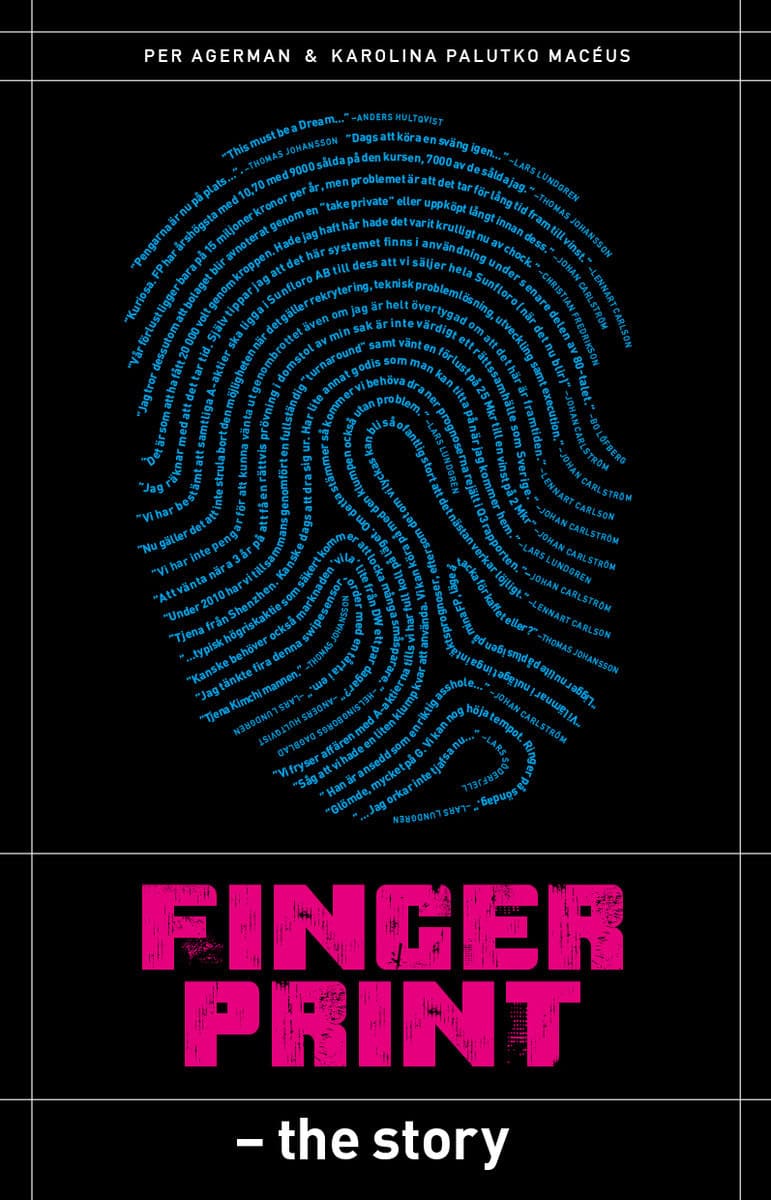 Palutko Macéus, Karolina | Agerman, Per | Fingerprint : The story