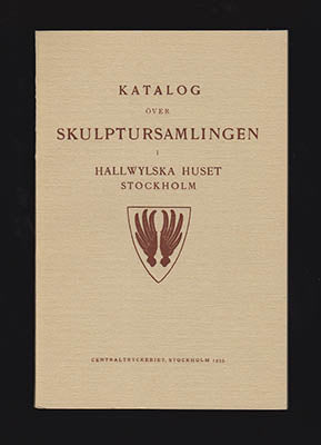 Seitz, Heribert | Katalog över skulptursamlingen i Hallwylska huset Stockholm