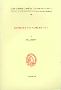 Nyman, Eva | Nordiska ortnamn på -und