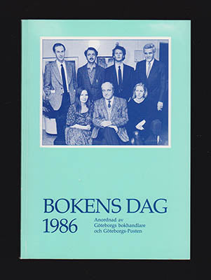 Hjörnes, Lars [inledning] | Bokens dag 1986 : Konserthuset i Göteborg. Tisdagen den 25 november 1986