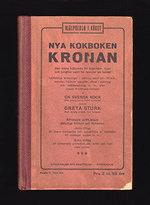 Sturk, Greta | Nya kokboken Kronan