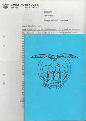 Månsson, Ture | Umeå flygklubb : 1940-1985