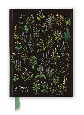 Anna Stead : A Medieval Herbal (Foiled Journal)