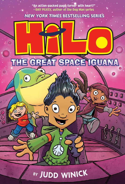 Winick, Judd | Hilo Book 11 : The Great Space Iguana: (A Graphic Novel)