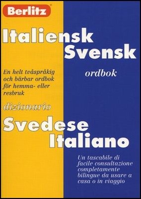 Italiensk-svensk ordbok | Svedese-italiano dizionario