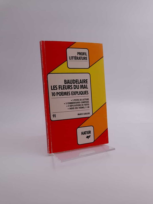 Carlier, Marie | Baudelaire les fleurs du mal