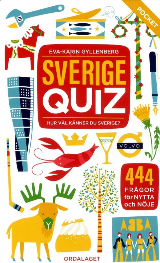 Gyllenberg, Eva-Karin | Sverigequiz : Hur väl känner du Sverige?