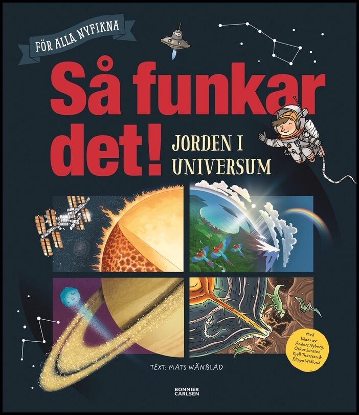 Wänblad, Mats | Så funkar det! : Jorden i universum