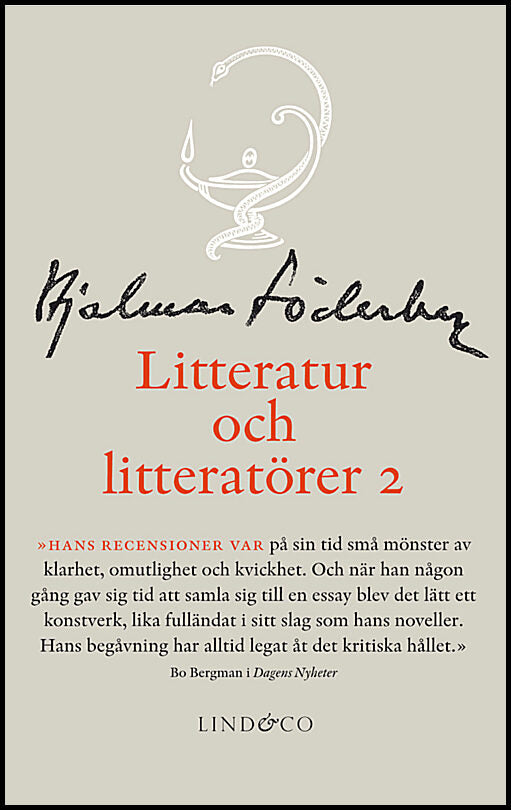 Söderberg, Hjalmar | Litteratur och litteratörer 2. Litteraturkritik