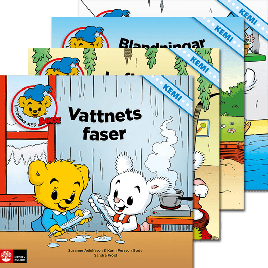 Adolfsson, Susanne | Persson Gode, Karin | Utforska med Bamse Kemi : Value, object or array expected.* Line 1, Column 2 ...