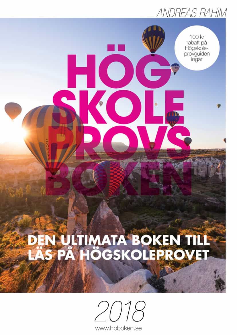Rahim, Andreas | Högskoleprovsboken : Den ultimata boken till LÄS på högskoleprovet
