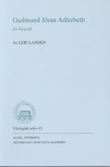 Landen, Leif | Gudmund Jöran Adlerbeth : En biografi