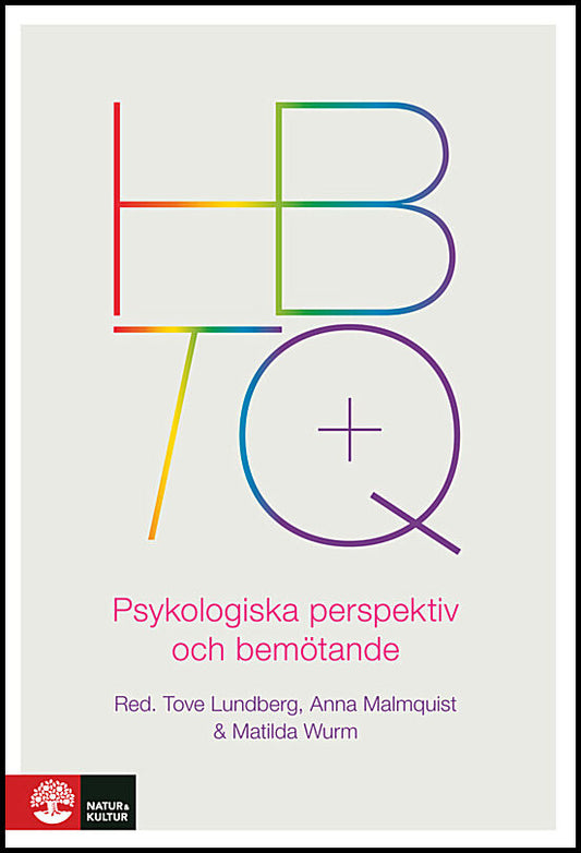 Lundberg, Tove | Malmquist, Anna | Wurm, Matilda | HBTQ+ : Psykologiska perspektiv och bemötande