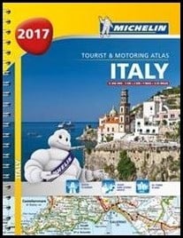 Italien 2017 Atlas Michelin A4 : 1:200000
