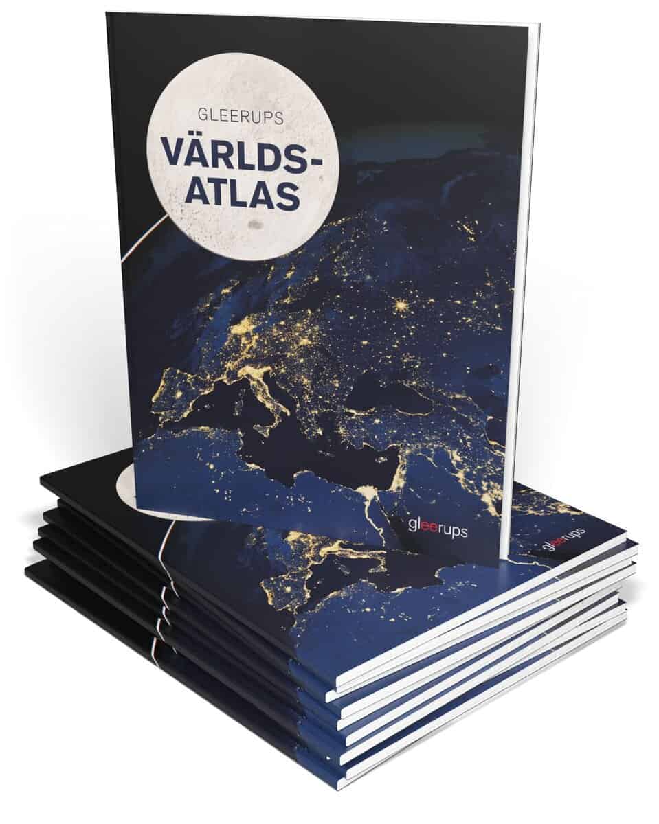 Gleerups Världsatlas, 15 ex
