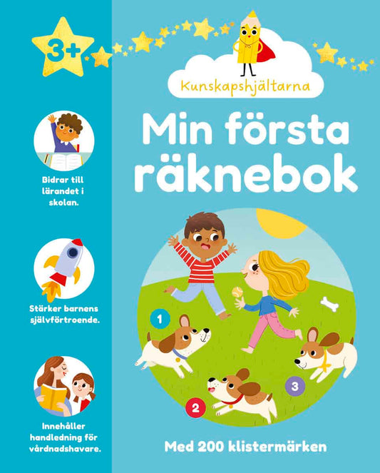 Savery, Annabel | Min första räknebok : Pysselbok med klistermärken
