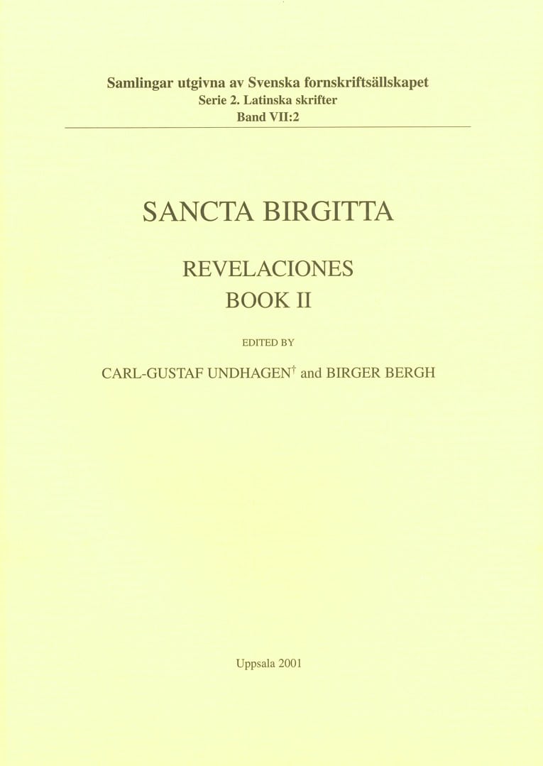 Heliga Birgitta | Revelaciones Book 2 / Lib. 2 : Revelaciones. Book 2