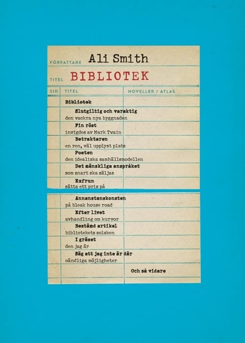 Smith, Ali | Bibliotek