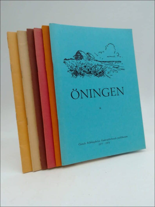 Söderquist, E | Linderström., N | Lindell, Bo | Öningen : Ölands Folkhögskolas kamratförbunds publikation 1955 , 1957 , ...