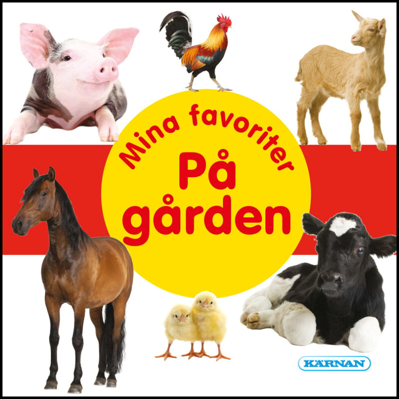 På gården