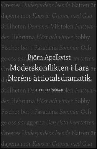 Apelkvist, Björn | Moderskonflikten i Lars Noréns åttiotalsdramatik