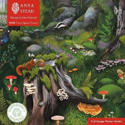 Adult Sustainable Jigsaw Puzzle Anna Stead : Deep in the Forest