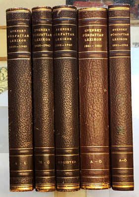 Åhlén, Bengt med flera | Svenskt författarlexikon : 1900-1940 med register + 1941-1950 + 1951-1955