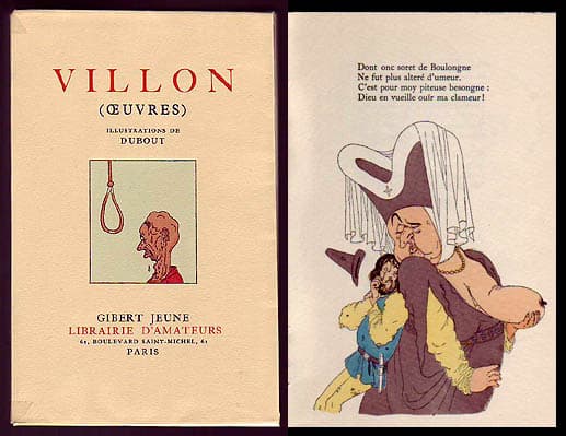 Villon, Francois | Villon oeuvres : Illustrations de Dubout