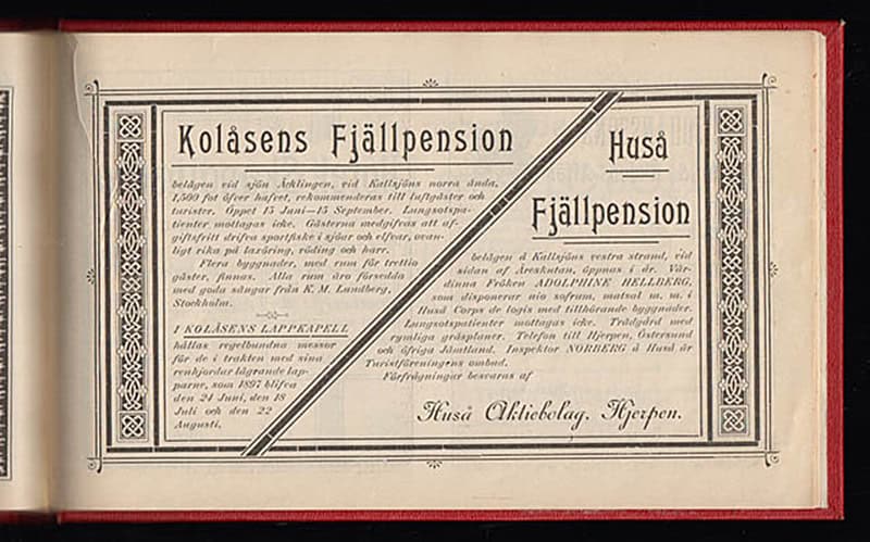 Wickström, Victor Hugo [text] | Det sköna Jämtland : Turistalbum utgifvet af Jämtlandsposten [text]