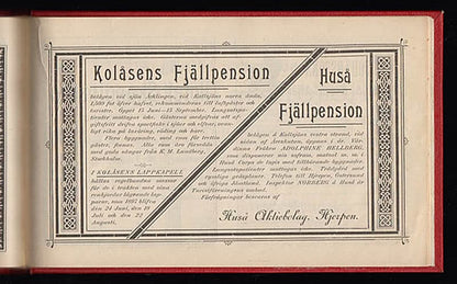 Wickström, Victor Hugo [text] | Det sköna Jämtland : Turistalbum utgifvet af Jämtlandsposten [text]