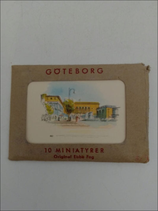 Fog, Ebbe | Göteborg : 10 miniatyrer