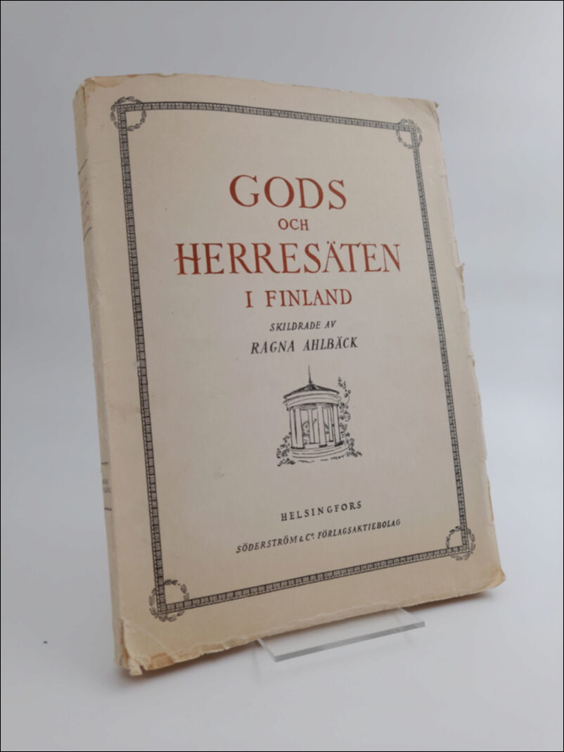 Ahlbäck, Ragna | Gods och Herresäten i Finland